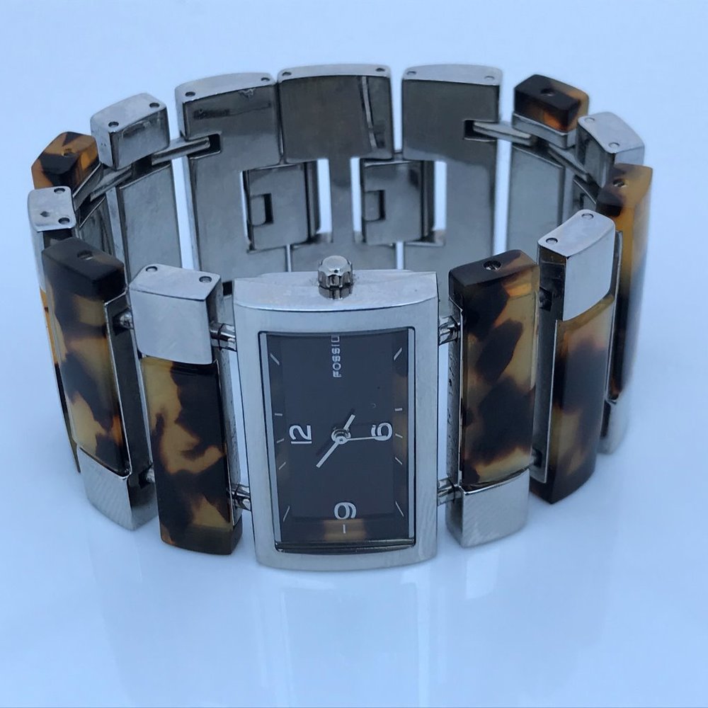 Fossil F2 Women Watch Wide Band Analog Wrist Watch - Picture 3 of 8